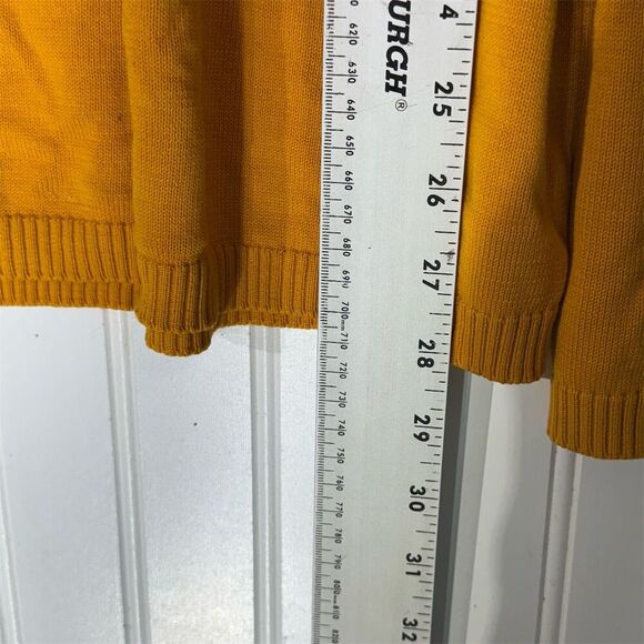 Phat Farm XL 02 Logo Y2K Striped Sweater BrownYellow Faded HipHop VTG Streetwear - Picture 5 of 8